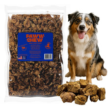 Load image into Gallery viewer, Paww Chew Beef Lung Dog Treats - 100% Natural, Single Ingredient, (2.5 Pound) Made in the USA, Dried &amp; Dehydrated, High Protein High Value Dog Training Treats, Grain Free, Low-Odor Free for All Breeds
