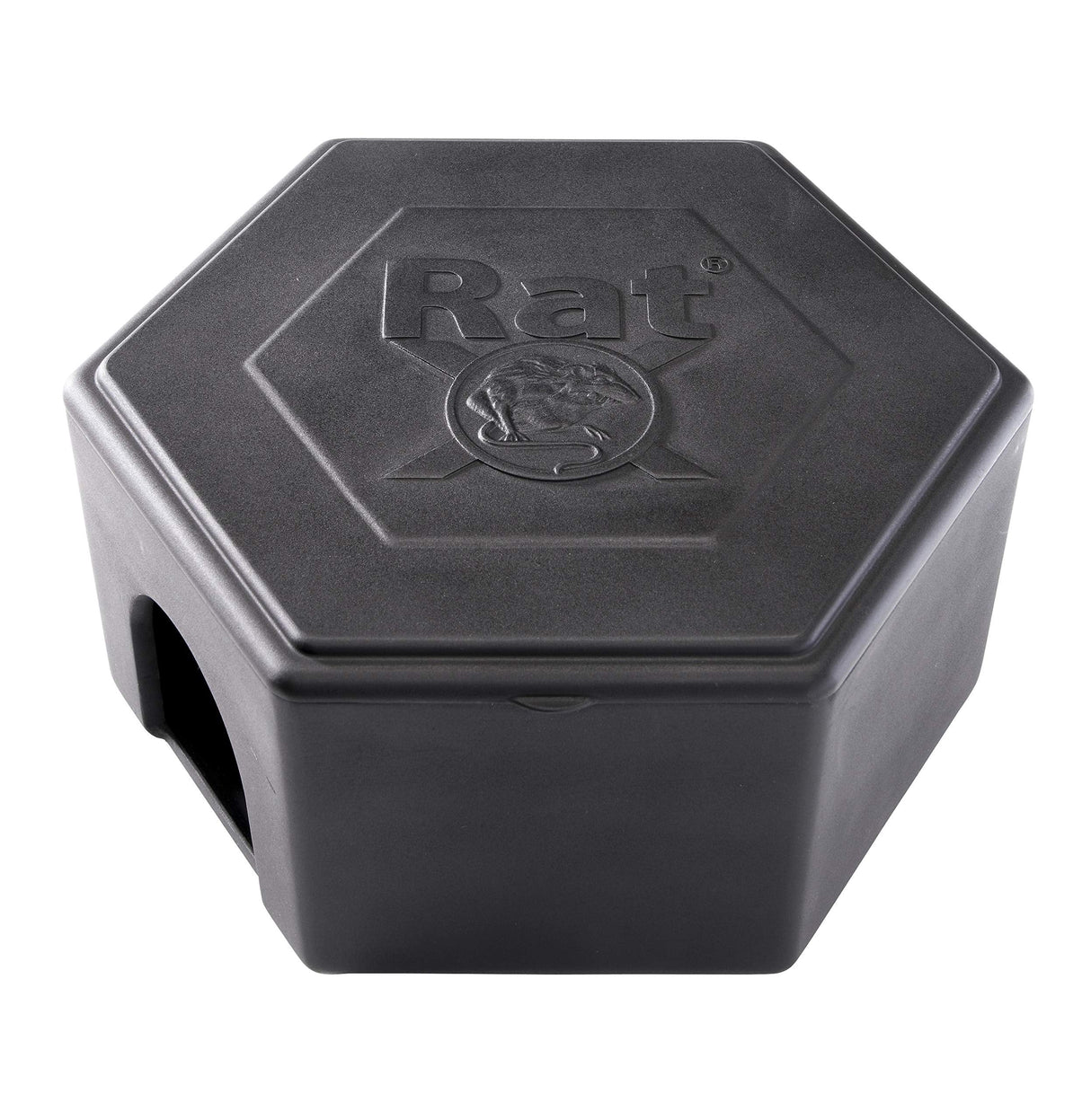 RatX EcoClear Products 620301-3D, Rodent Station, Plastic, Small Size Suitable for Mice Weatherproof Rat/Mouse Bait Box, Multi (Pack of 2)