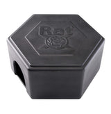RatX EcoClear Products 620301-3D, Rodent Station, Plastic, Small Size Suitable for Mice Weatherproof Rat/Mouse Bait Box, Multi (Pack of 2)
