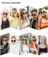 SOJOS Small Round Classic Polarized Sunglasses for Women Men Vintage Style UV400 Lens MAY SJ2113, Tortoise/Grey