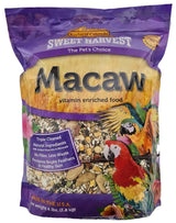 Sweet Harvest Macaw Bird Food, 4 lbs Bag - Seed Mix for Macaw Parrots
