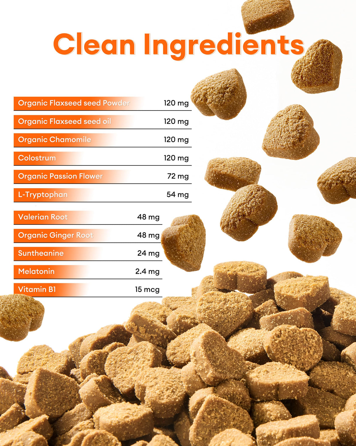 Calming Chews for Dogs 150ct - Anxiety Relief Support & Relaxation for Everyday Stress - Dog Soft Chews with Melatonin - Sleep Aid for Dogs (Peanut Butter Flavor)