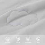 LE SURE Premium Cooling Blanket for Small Dogs Washable - Breathable Pet Throw Blanket with Q-MAX>0.4 for Summer，Soft Cat Cooling Mat, Furniture Protector Couch Sofa，Grey, 25x35