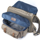 HOWLIDAYS CO. Dog Hiking Backpack Harness for Medium & Large Dogs – Durable Saddle Bag with Handle, Large Storage Compartments & Adjustable Fit for Outdoor Adventures, Camping & Day Trips (L)