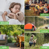 BugBai Mosquito Repellent Outdoor Patio, 240 PCS Natural Plant-Based Citronella Oil Incense Sticks Indoor Home Pet Family Safe, DEET Free Bug Insect Control Repellent for Yard Garden Camping Fishing