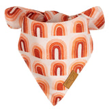 Remy+Roo Small Spring Bandanas - 4 Pack Rubi Set | Premium Durable Adjustable Polyester Fabric | Patented Shape Girl Dog Bandana, Floral Dog Bandana