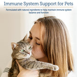 Rx Vitamins Immuno Support, Immune Support for Dogs and Cats - 60ct Supplement with Shiitake Mushroom, Arabinogalactan, and Lutein -