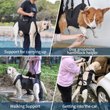 Full Body Lift Harness for Dogs,Canine Support Rehabilitation Dog Carrier Slings with Handles,Adjustable Lifting Straps Full Body Dog Lifting Harness (Medium)