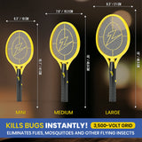 Zap It Electric Fly Swatter Racket & Mosquito Zapper - High Duty Battery Powered 3,500 Volt Electric Bug Zapper Racket - Fly Swatter Electric - Fly Killer Fly Swatter for Indoors (2 AA Included)