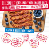 Charlee Bear Dogs Training Treat and Snack, Crunchy Low Calorie Grain Free Dog Treats, Made in USA, Best for Small and Medium Breeds, Great for Puppy Training Treats, 3 Flavor Variety Pack, 8oz Each