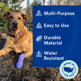 OVIK Health PetFlex No Chew – Flexible Self-Adhering Elastic Bandage for Wound Care – First Aid Wrap for Small Animals Like Dogs, Cats, and Other Pets - 2 inch, 6 Rolls