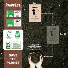 Load image into Gallery viewer, Pawfect Dog Poop Bags Rolls – Biodegradable Poop Bags, Compostable Dog Waste Bags, BPI Certified Pet Waste Bags, Unscented, Large, Puppy Poo, Earth Friendly, Bolsas Para Perros Popo (240 Counts)
