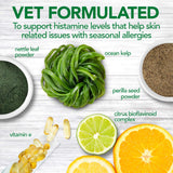 Vet's Best Seasonal Allergy Soft Chew Dog Supplements, Soothes Dogs Skin Irritation Due to Seasonal Allergies, 30 Day Supply