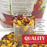 Pecking Order Dessert Bucket Mealworm Sprinkles - 5 LB