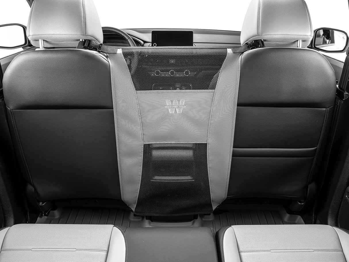 WeatherTech Pet Partition - Universal Heavy-Duty Mech Backseat Dog Barrier for Cars, Trucks, SUVs - Grey