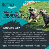 Mighty Paw Waggables Joint Support Supplement for Dogs (Made in USA) | Glucosamine for Dogs Hip and Joint Supplement. Vet Formulated Pet Mobility, Chondriotin & MSM Pet Chews (120 Ct)