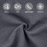 ROZKITCH Dog Sweaters Soft Fleece Pullover Sweatshirt Pajamas, Turtleneck Warm Pet Cold Weather Jacket Stretchy Vest Jumpsuit Apparel Outfit Clothes for Small Medium Large Dogs Walking Sleep Grey 3XL