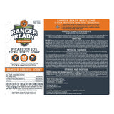 Ranger Ready Picaridin 20% Tick & Insect Repellent, Ranger Orange Scent Deet-Free Bug Spray, Travel Size 3.4 Oz. (Pack of 2)