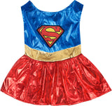 DC Comics Superheroes: Supergirl Pet Costume for For Dogs or Cats by Rubies, Small