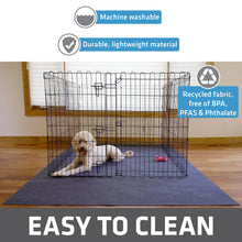 Load image into Gallery viewer, Drymate Jumbo Dog Playpen Mat (60x74), Super Absorbent, Waterproof, Slip-Resistant, Machine Washable, Reusable Puppy Pad for Training, Whelping, Housebreaking, Incontinence, Crate, Kennel (USA Made)
