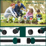 ENORMOUS DAN Garden Soaker Hose Water Hose for Drip Irrigation Fle  50 FT 2 Pack