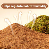 BUCATSTATE 5L Natural Coco Fiber Hamster Bedding, Soft Natural Coco Fiber Substrate for Small Pets & Dwarf Syrian Hamsters, Gerbils, Mice, Low-dust Hamster Hamsters