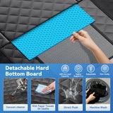 Pet Car Seat Cover Backseat - Upgraded Back Seat Extender for Dogs, 600D Scratchproof, PU Thickened, Waterproof Hammock, 400 lbs, Easy to Clean/Install, Universal for Cars SUV Truck, Pet Protector