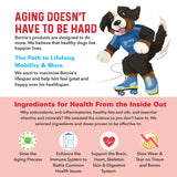 Bernie's Marvelous Mobility - Daily Total Joint Support for Dogs - 90 Soft Chews - Maintain & Rebuild Mobility, Supports Joint Tissue Health