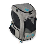 Sherpa 2-in-1 Backpack Travel Pet Carrier, Airline Approved & Guaranteed On Board - Gray, Medium (Brick & Mortar Version)