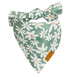 Remy+Roo Spring Dog Bandanas - 4 Pack Taylor Set | Premium Durable Adjustable Polyester Fabric | Patented Shape Girl Dog Bandana, Floral Bandana for Dogs (Large)