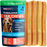 100% Natural Yak Cheese Himalayan Made Dog Chews All Breeds - Lactose Free Yak Chew for Small, Medium & Large Dogs - Dental Cleaning Dog Chews Aggressive Chewers - Long Lasting Odor & Gluten Free