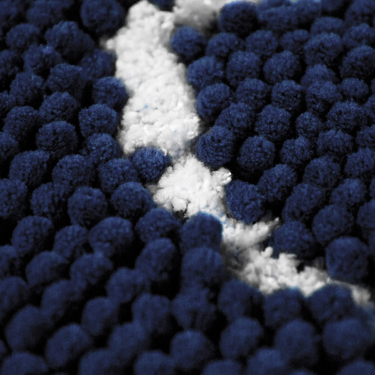 My Doggy Place Microfiber Dog Mat for Muddy Paws, 36" x 26" Navy Blue With Paw Print - Absorbent, Quick-Drying, Washer and Dryer Safe - Non-Slip Rubber Backed Pet Cleaning Mat, Large