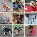 KOOLTAIL Cable Knit Valentines Dog Sweater Turtleneck, Cold Weather Pullover Classic Knitwear, Snowflake Pattern Thick Warm Winter Pet Clothes, Dog Sweater for Small Medium Large Dogs Girl, Pink S