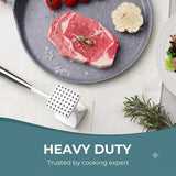 Meat Tenderizer Hammer with Comfortable-Grip Handle, Dual-side Mallet for Kitchen, Heavy Duty Pounder For Tenderizing Steak, Beef and Fish