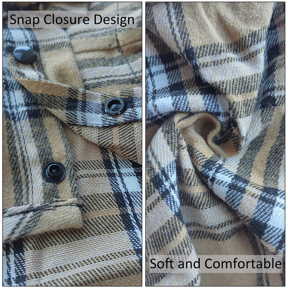 Plaid Dog Shirt,Soft Casual Pet Shirt Clothes, Dog Cotton Shirt with Bow Tie for Wedding,Christmas Costumes (Dark Khaki, XX-Large)