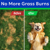 BARK&SPARK Green Grass Chews - Dog Pee Grass Spot Saver Caused by Dog Urine - Urine Neutralizer for Lawn, Gut Health Probiotics & Enzymes, Lawn Burn from Pee, Grass Burn Spot Chews Rocks