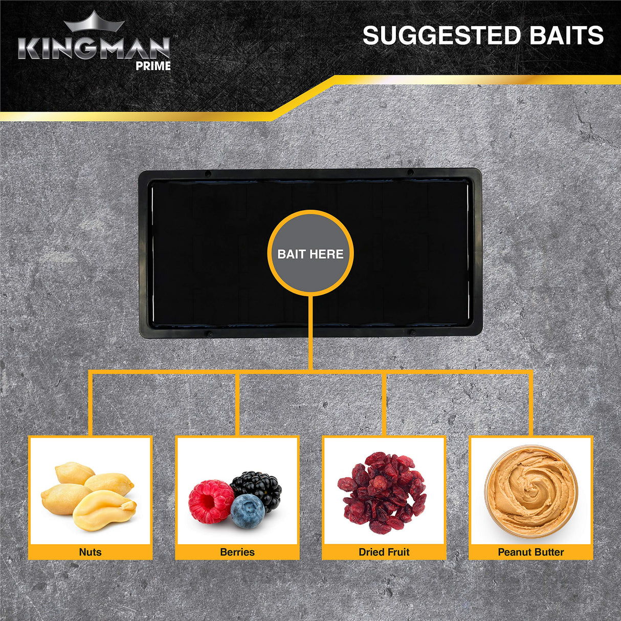 KINGMAN PRIME Mouse Trap Rat Trap Glue Trap/Board (Large Size) (2 Pack / 4 Traps) Rodent Trap Safe Easy Non-Toxic with Connectors