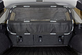 Bushwhacker Cargo Area Dog Barrier for CUV & Mid-Sized SUV 46" Wide Hatchback Pet Divider Crossover Vehicle Car Net Mesh Travel Back Seat Barricade Partition Gate Restraint Fence Trunk Shield
