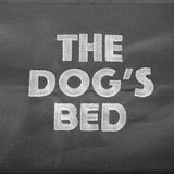 The Dog’s Bed Utility Waterproof Dog Bed for Medium Dogs, Grey - Washable Durable Indoor Outdoor Dog Bed, Tough Oxford Fabric, Removable Cover, Crate Car Kennel Travel Bed