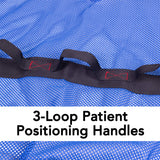 ProBasics Full Body Mesh Sling - Four Point Mesh Sling for Patient Transfers - Supports up to 450 lbs. - Medium