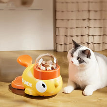 Load image into Gallery viewer, Dog Puzzle Feeder Interactive Pet Food Treat Dispenser Cartoon Duck Design Pet Snack Feeder for Dog Training Mental Enrichment
