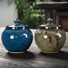 Load image into Gallery viewer, Urn pet death home burial cinerary ashes memorial cat dog paradise animal put at home coffin ceramic cremation
