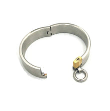 Load image into Gallery viewer, Stainless Steel Collar Lockable Dog Slave Neck Collar Metal Choker Headgear Restraint BDSM Cosplay Adult Toys Sex Toy for Man
