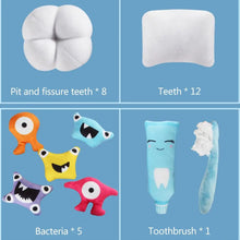 Load image into Gallery viewer, Dentist Toys for Preschool Educational Children Role Play Toys Teeth  Brushing Toys Cute Early Education Cartoon Tooth Brushin
