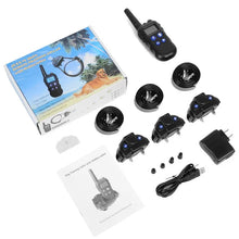 Load image into Gallery viewer, 2km Dog Training Collar With Walkie-Talkie Rechargeable Dog Shock Vibration Beep Waterproof Training Collars for large small dog
