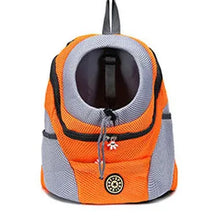 Load image into Gallery viewer, Outdoor Pet Dog Carrier Bag Portable Travel Backpack  Front Bag Double Shoulder Mesh Backpack Head Carrying Bags For Cat
