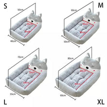 Load image into Gallery viewer, Funny Pet Dog Bed Mats Animal Cartoon Shaped for Large Dogs Cat Sofa Kennels Cat House Dog Pad Teddy Mats Big Blanket Supplies
