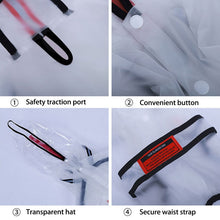 Load image into Gallery viewer, Dog Raincoat Puppy Four Feet Hooded Transparent Waterproof Windproof Teddy Small Large Dogs Rain Out Clothes For Pet Supplies
