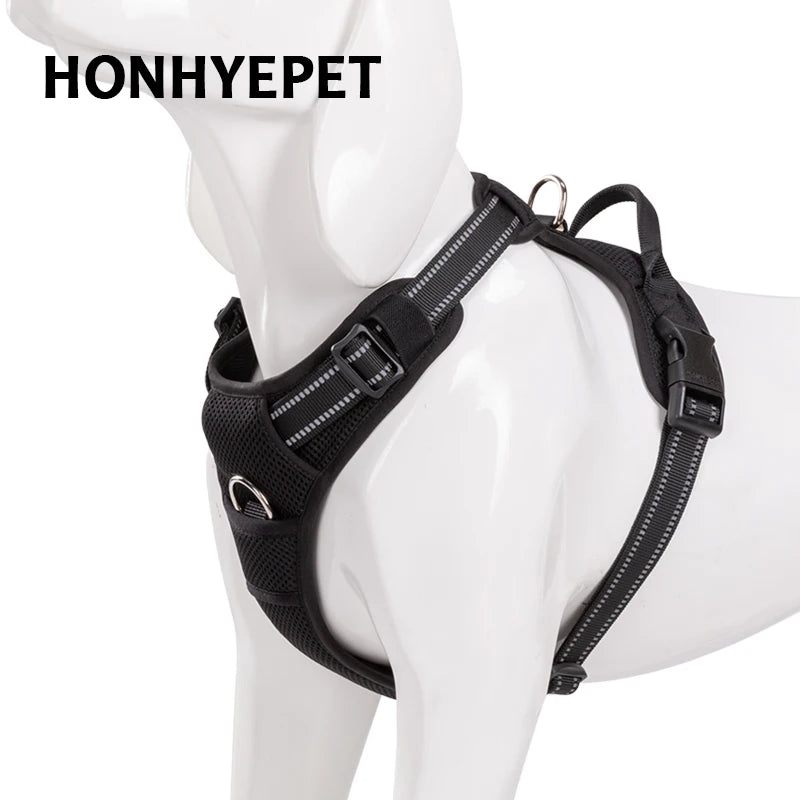 Truelove Pet Harness Big Medium Dog Chest Strap Explosion-proof Teddy Small dog Golden Retriever dog Designed for Outdoor Safety