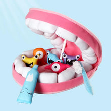 Load image into Gallery viewer, Dentist Toys for Preschool Educational Children Role Play Toys Teeth  Brushing Toys Cute Early Education Cartoon Tooth Brushin
